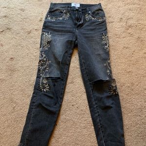 One Teaspoon x Free People Beaded Jean